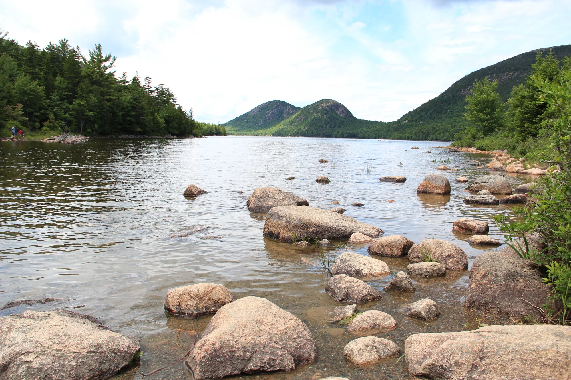 Jordan Pond in Acadia National Park